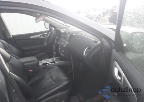 2017 Nissan Pathfinder Sl из США, поврежденный, VIN 5N1DR2MN2HC907105